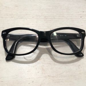 Small Kids Ray Bans Black Glasses Frames